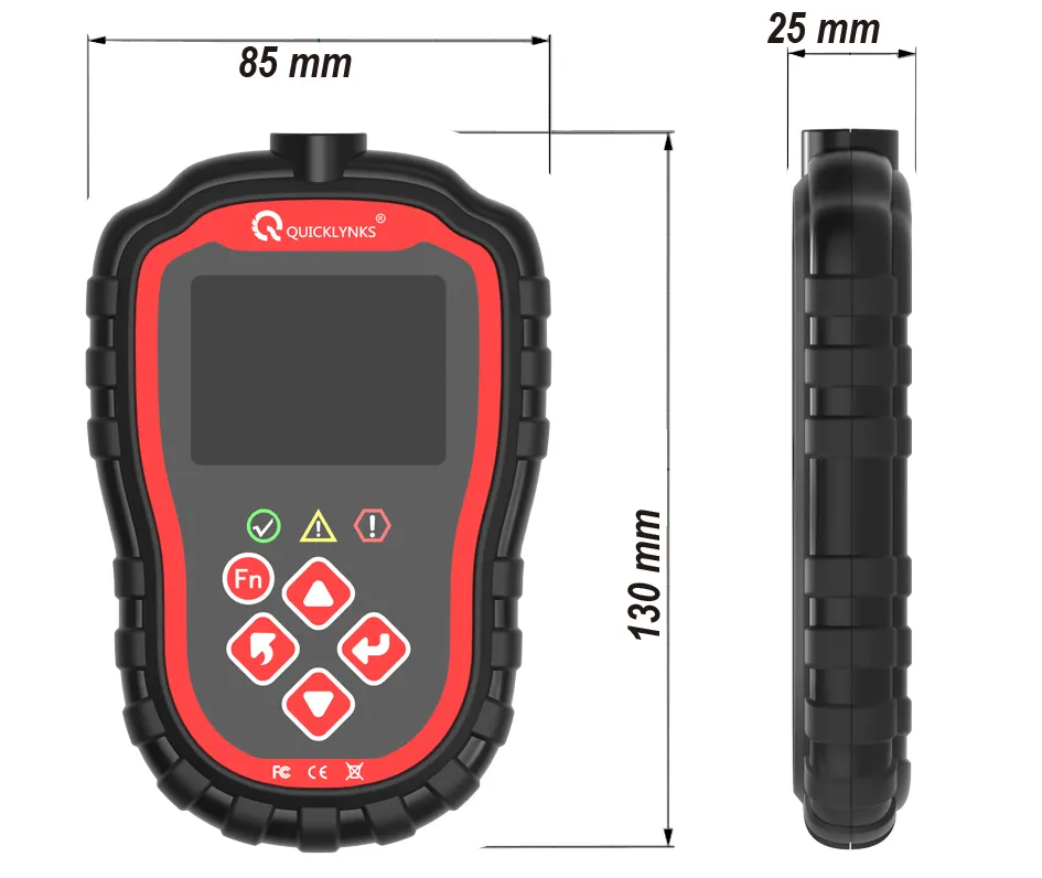 Quicklynks scanner automotivo, ferramentas profissionais para diagnóstico de carro, obd2 t41