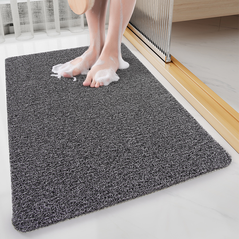 Tapis de douche - gris-noir