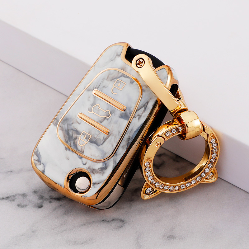 Gray+Key Ring