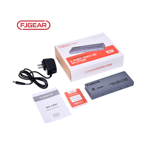 FJ-4K102-M Fjgear <strong>2</strong> Port <strong>hdmi</strong> <strong>Splitter</strong> Support 4k*2k 3D <strong>1</strong>.4 Version One in Two Out <strong>Output</strong> <strong>2</strong> Identical High-definition Images - Product Image 5