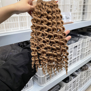 Bán Sỉ Đồ Chơi Tóc Bện Xoắn <span class=keywords><strong>Jumbo</strong></span> 12Inch 2 Lần Eve Bộ Sưu Tập Tóc Bện Tự Nhiên Châu Phi Tóc Móc Xoắn Kiểu Senegal Cho Trẻ Em - Product Image 2