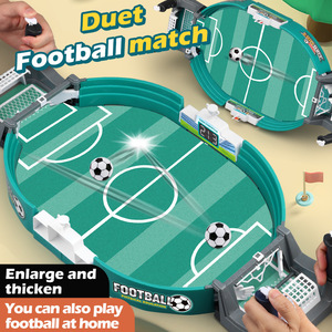 サッカーをするための2つのボールが付いているテーブル楽しいスポーツインタラクティブおもちゃサッカーテーブルをするための親子教育ダブルゲーム - Product Image 5