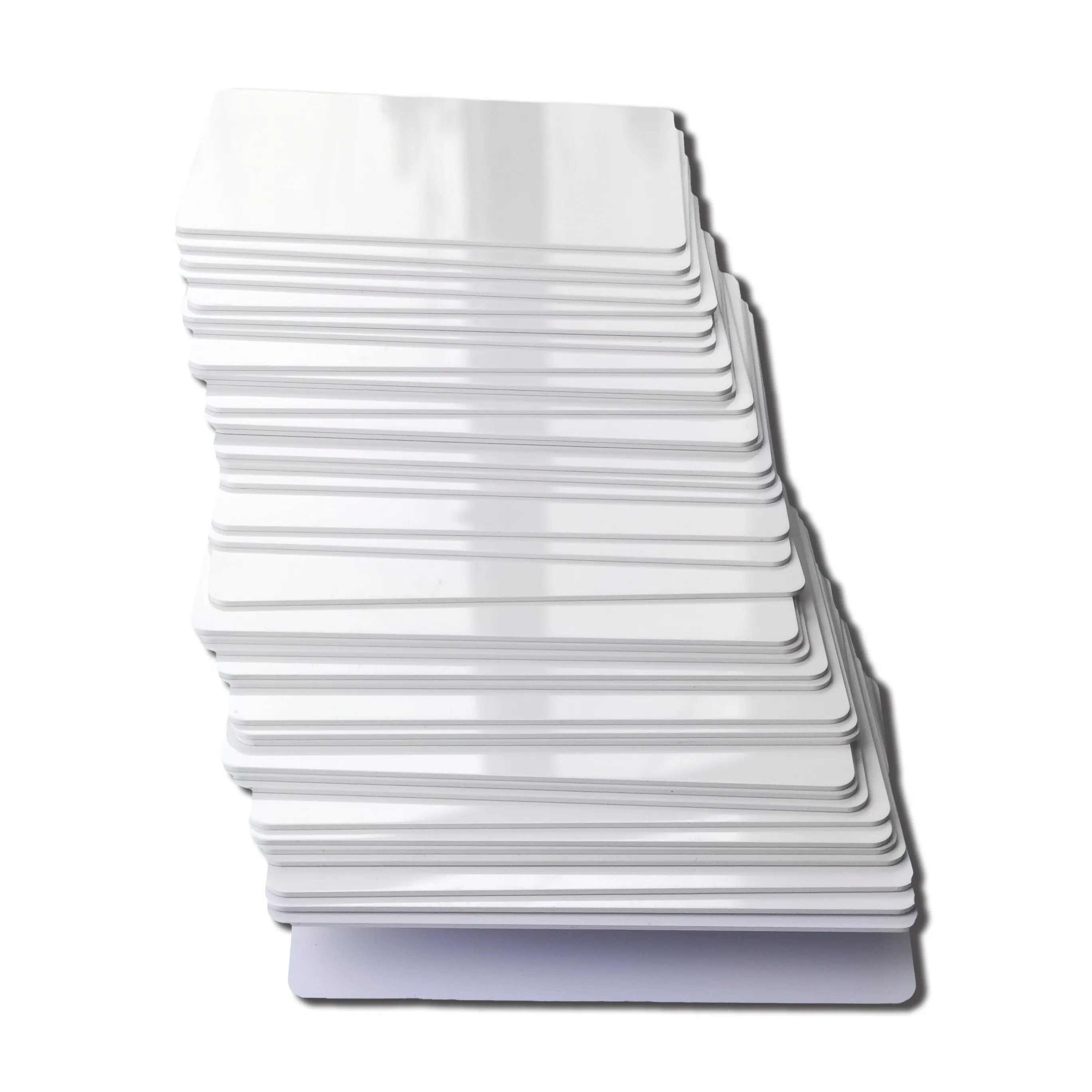 Tarjetas de identificación de PVC CR80 personalizadas Tarjetas en blanco de sublimación