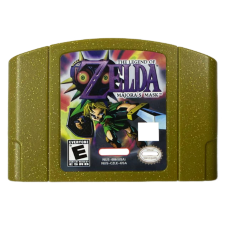 Or pour le masque de Zelda Majoras