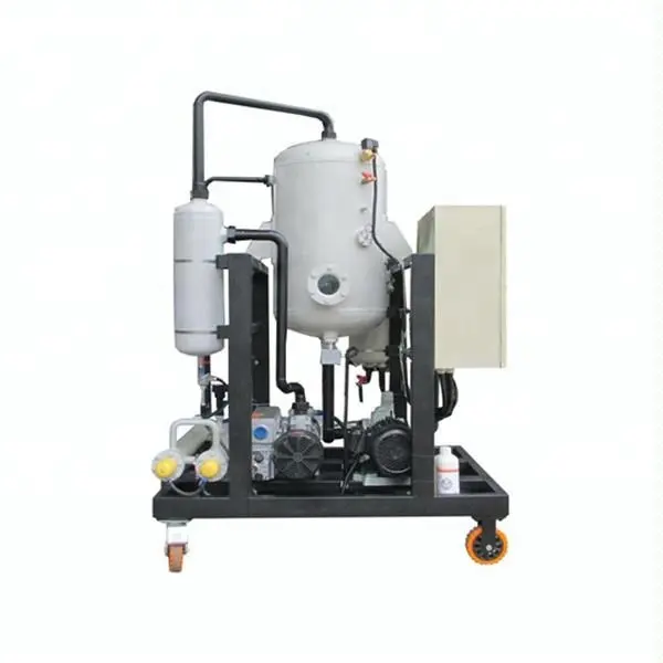 Transformator vakum dua tahap kualitas tinggi, peralatan perawatan air limbah pemurni minyak daur ulang
