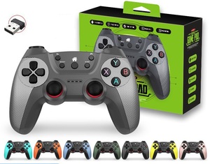 Nuevo controlador de juego 2,4G controlador de juego inalámbrico para PS4 controlador apto para PS4/Slim/Pro consola para PS4 PC Joystick