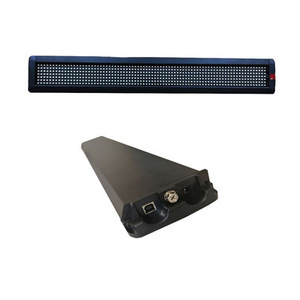 Hd P7.62, 7*80, двухцветная подсветка, светодиодная программируемая плата с отображением прокручивающихся сообщений с дистанционным управлением и защитой паролем - Product Image 5