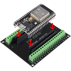 38Pins ESP32S ESP32 geliştirme kurulu 2.4GHz çift çekirdekli WLAN WiFi + mikrodenetleyici ESP-WROOM-32 çip ile kesme panosu - Product Image 1