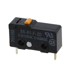 SS-01-F-2Dサブミニチュアベーシックスイッチ0.1Aハンドルレスニードルボタン100MA 125V - Product Image 1