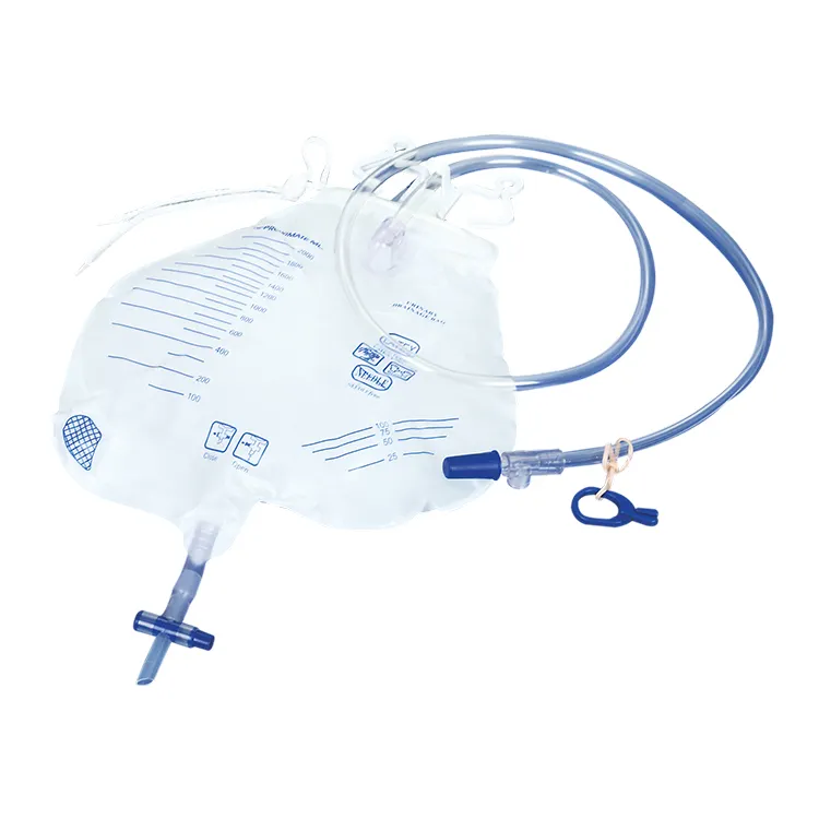 A Variety Of Styles CE ISO Approved Urine Drainage Bag Sterile 2000ml