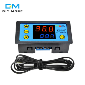 Controlador de temperatura del termostato Digital Dual, interruptor DC 12V, Sensor NTC10K, W3231 - Product Image 4