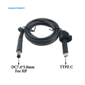DC Charging Cable PD <strong>Computer</strong> <strong>Power</strong> Cord <strong>Notebook</strong> Accessory Type-C to 4.5 X 3.0 with Decoy for HP - Product Image 3