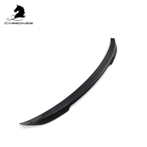 Araba aksesuarları CS stil Ducktail araba arka bagaj Spoiler karbon Fiber bagaj kanat BMW için rüzgarlık E90 <span class=keywords><strong>E92</strong></span> E93 M3 2006-2012