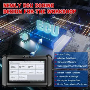 2023 XTOOL D7W D7WIFI bidirezionale tutti i sistemi diagnostici e chiave programmatore supporto ECU codifica può FD & DOIP 40 + servizi