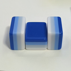 Bán buôn vancor mô hình 176 sang trọng 4 người chơi tùy chỉnh lớp mỹ mahjong gạch ánh sáng màu xanh Acrylic Bộ - Product Image 4