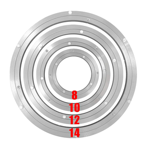 Smooth <strong>Swivel</strong> Turntable Lazy Susan Bearing Slewing Crossed Slew Ring Kitchen Table Round <strong>Swivel</strong> Plate Rotating Bearing - Product Image 6