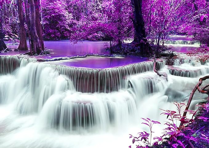 Cascade de la forêt violette