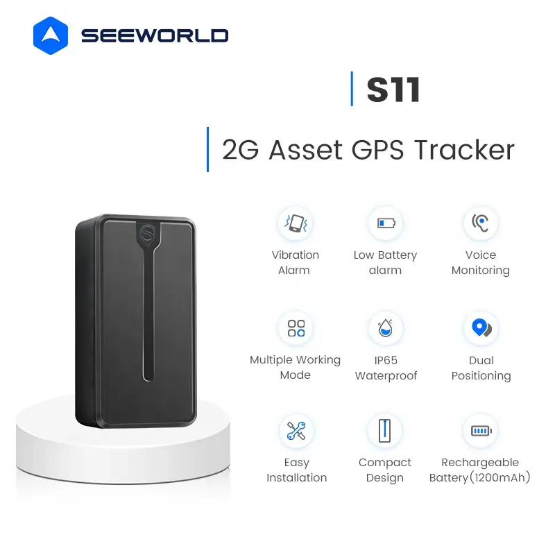 SEEWORLD GPS Tracker dispositivo di localizzazione economico multifunzione per auto Mini magnetico con registratore vocale