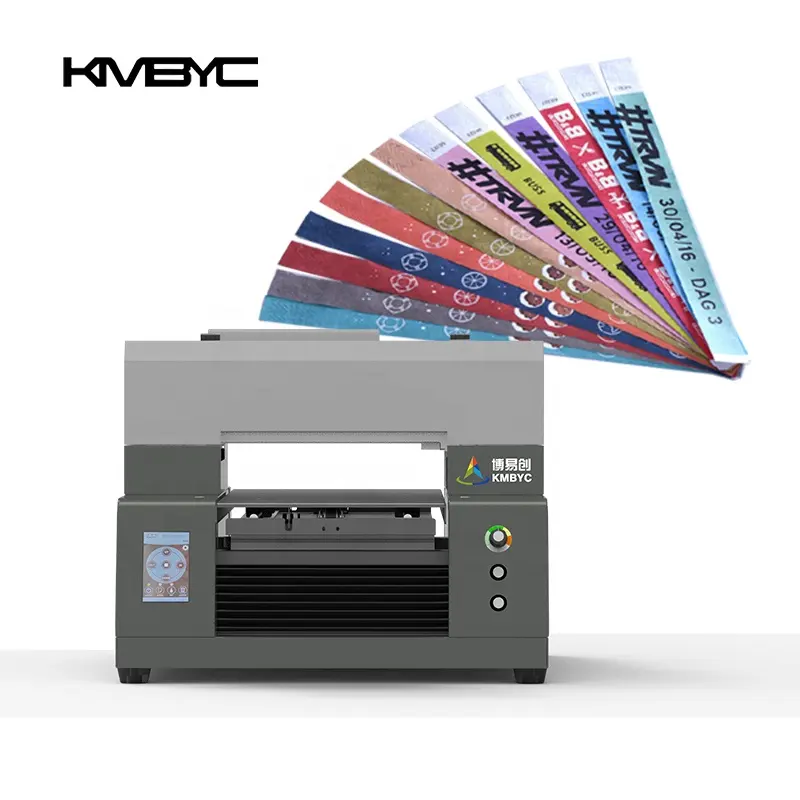 Impresora de pulsera de papel, máquina de impresión UV a todo color A3, 2021