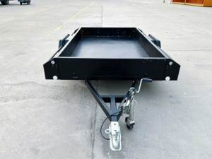 <strong>Source</strong> Straight for Single Axle Black Fence Trailer, Rich <strong>Function</strong> and Wide Use - Product Image 2