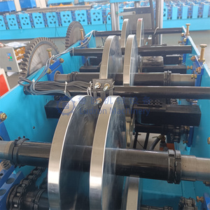 Yüksek verimlilik galvanizli oluk makinesi alüminyum çatı K tarzı oluk yapma makinesi - Product Image 5
