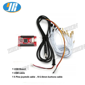 <strong>Raspberry</strong> <strong>Pi</strong> TV Mame <strong>Arcade</strong> Machine DIY Joystick Console Red Board Sanwa Zero Delay Encoder Button Android System Coin Payment - Product Image 3