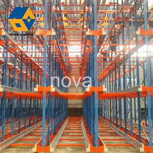 NOVA Fifo Heavy Duty <strong>Loading</strong> Capacity <strong>Automatic</strong> Radio Shuttle Rack <strong>System</strong> Storage Warehouse Selective Pallet Racking <strong>System</strong>