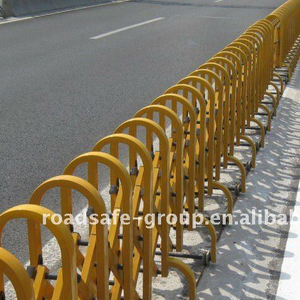 รั้วเหล็กกล้าไร้สนิมทางหลวง/รั้วกั้นถนนจราจร/รั้วถนนพับเก็บได้รั้วเคลื่อนย้ายได้ - Product Image 4