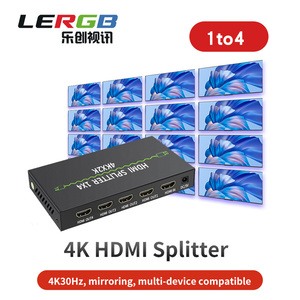 ไฟสัญญาณวิดีโอและเสียงแบบมืออาชีพ<span class=keywords><strong>4</strong></span>-in-Picture 1สำหรับอินพุต4K 30Hz 3.4Gbps ตัวแยกวิดีโอที่รองรับ HDCP1.<span class=keywords><strong>4</strong></span> - Product Image 2