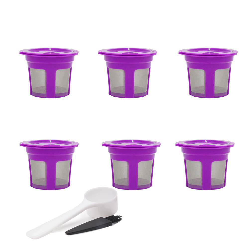 Purple-6Pcs+Scoop+Brush-PP Bag