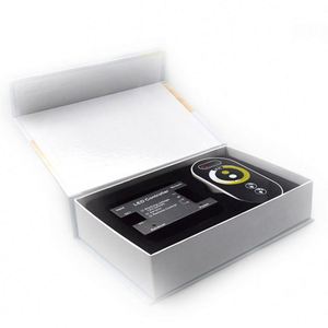 12-24V Daul blanco CCT LED tira controlador serie táctil inalámbrico RF control remoto caja de acero negro 12V PWM CCT LED controlador - Product Image 6