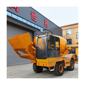 Поставка с завода Shanzhong SZ6400, мобильная самозагружаемая Бетономешалка с электронной системой взвешивания - Product Image 4