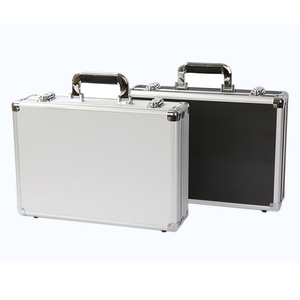 Oem ODM tùy chỉnh Bạc nhôm chuyến bay mang du lịch trường hợp khó khăn hộp với bọt - Product Image 3