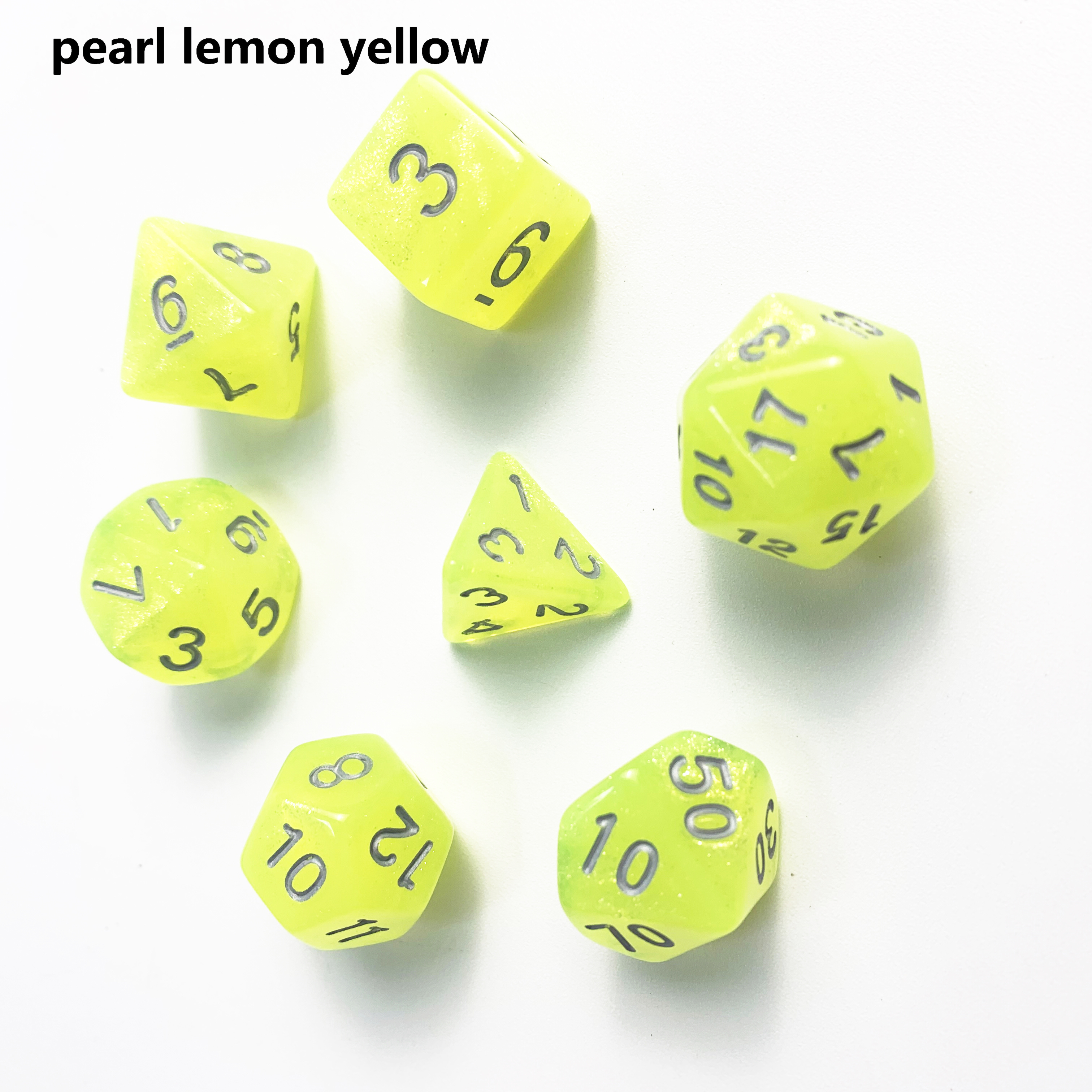 jaune citron perle