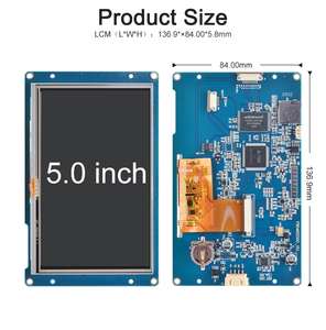 Polcd 5 pollici resistivo Touch Screen TFT LCD ad alta risoluzione 800*480 5 "modulo LCD per arduino