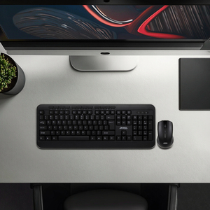 Wireless 116-<strong>Key</strong> USB Interface Mouse <strong>Keyboard</strong> Combo Membrane for PC Tablet Laptop Multimedia <strong>Function</strong> 2.4G <strong>Computer</strong> Accessory - Product Image 2