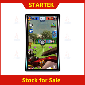 1920x1080 32 Inch C-curved LCD Monitor <strong>Display</strong> with CTP Full Color HD-MI/<strong>VGA</strong>/USB Interface Running LED Inside Tempered Glass - Product Image 6