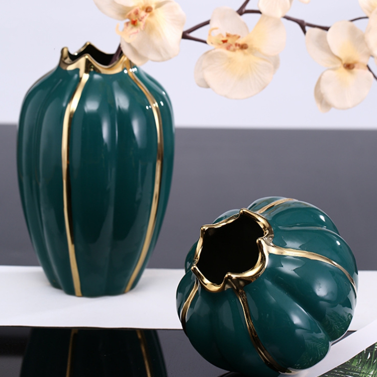 Creative elegant living room table home flower arrangement ceramic vases