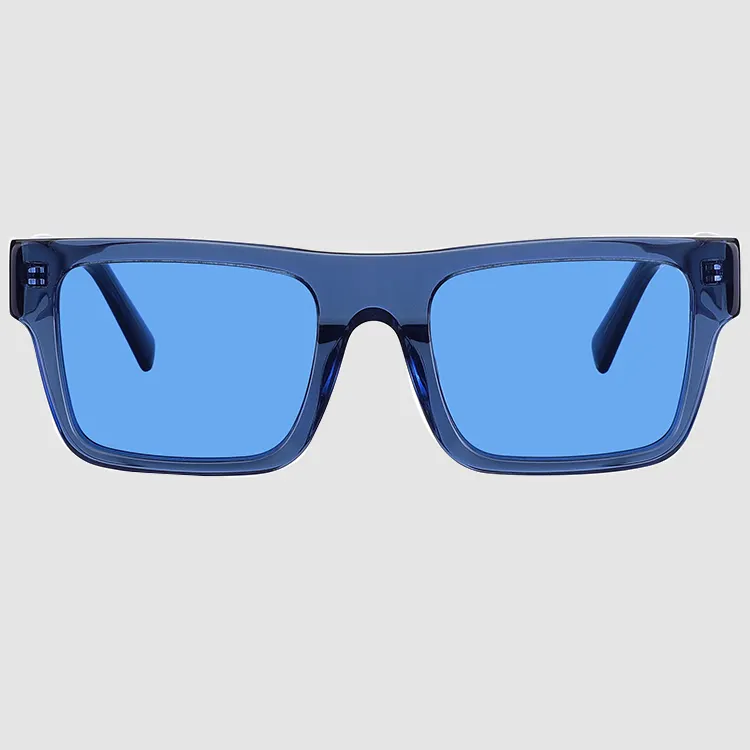 2024 retro polarized frame vintage design sunglasses square acetate material sun glasses for men