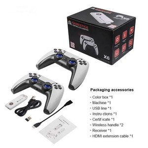 ชิปเกม X6 15เครื่องจำลอง39000แบบมืออาชีพแผงควบคุมคันโยกคู่ - Product Image 2