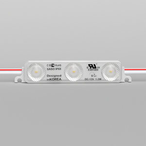 ライトボックス用チップDC12V LEDモジュール1W 3チップ超明るさLEDモジュールレンズモジュール - Product Image 1
