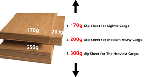 Dreammao 2024 Top Rated Models 0.6mm Kraft Recyclable Sheet <strong>Thin</strong> <strong>Pallet</strong> Cardboard Slip Sheets for Heavy Objects - Product Image 4