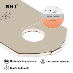 Prius Toyota Power Battery Nickel Plated Copper Flat Bus Bars <strong>Small</strong> Copper Sheet for EV Vehicle Battery Pack Connector