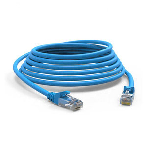 Fabrika özelleştirilmiş 1m 2m 3m 5m 10m Pvc Lan Internet Ethernet Rj45 8p8c Utp ağ yama kablosu iletişim Cat6 veri kablosu - Product Image 4