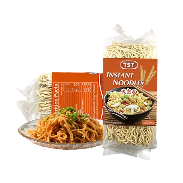 HACCP BRC Factory Europe Standard Good Quality Creamy Color Flavorful Instant Noodles