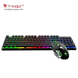 全新产品TWOLF TF380无线游戏键盘和鼠标组合可充电键盘和鼠标鼠标垫<span class=keywords><strong>3</strong></span>合<span class=keywords><strong>1</strong></span>套