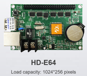 Huidu HD-E62 HD-E63 HD-E64 светодиодная асинхронная контрольная карта с USB + Ethernet порт для светодиодного дисплея 1 год гарантии и функции SDK - Product Image 4