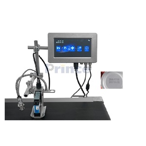 7-inch Online Inkjet Printers Logo Label Batch Barcode Identification Production Date Digital <strong>Coding</strong> Inkjet <strong>Coding</strong> Machine