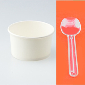 Cool 30ml <strong>3.5</strong> oz 3oz 5oz Plastic clear square Round Dessert Ice-cream Pet pp Small Ice Cream <strong>Cups</strong> with Spoon - Product Image 6