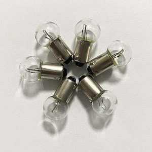 G4-1/2 E10 BA9S 2.6V 0.3A กระพริบแสงกระพริบอุปกรณ์เสริมรถยนต์หลอดไฟฮาโลเจนรถยนต์ - Product Image 1